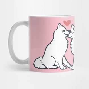 Samoyed Kisses Mug